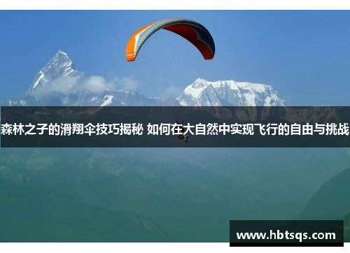 森林之子的滑翔伞技巧揭秘 如何在大自然中实现飞行的自由与挑战
